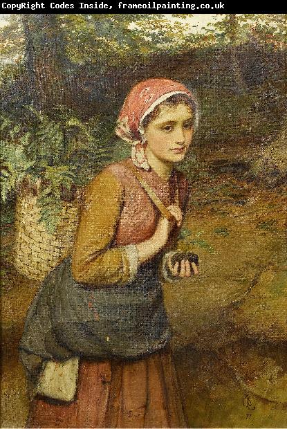 Charles M Russell The fern gatherer
